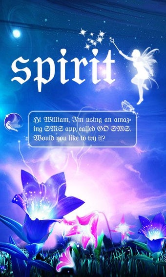 Image 2 for GO SMS PRO SPIRIT THEME