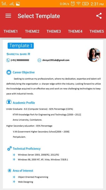 Image 0 for Resume Builder