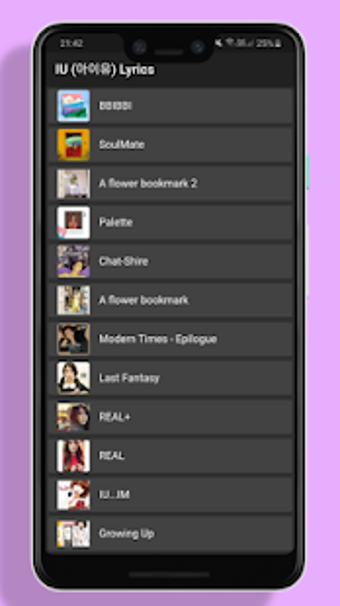 Image 0 for IU  Lyrics (Offline)