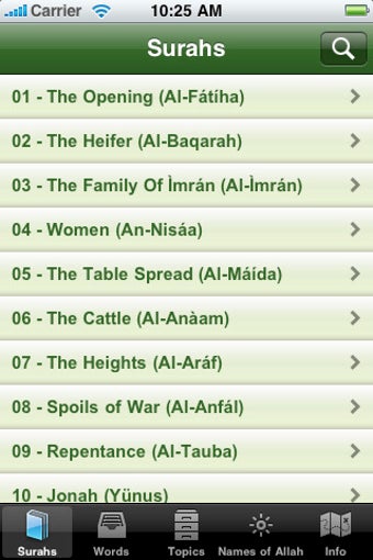 Imagen 0 para Index of the Qur&#39;an