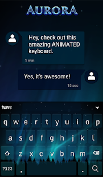 Image 1 for Aurora Animated Keyboard …
