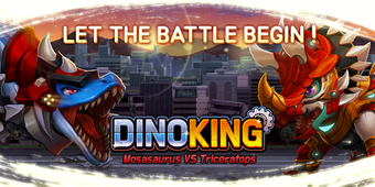 Image 1 for Dino King Mosa VS Tricera…