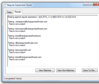 Imagen 0 para Regular Expression Tester