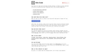 Image 0 for Kilo Code