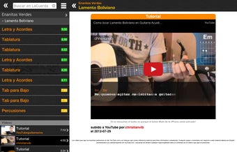 Image 2 for Tabs & Chords in Spanish