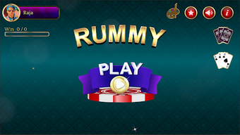 Image 1 for Rummy card game  - 13 car…