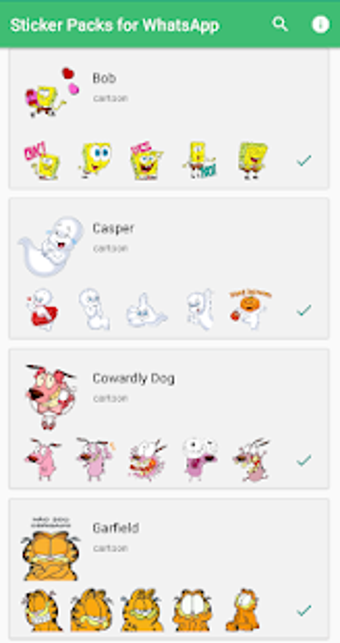 Imagen 1 para Funny Cartoon stickers fo…