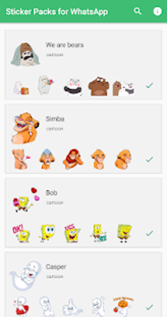 Imagen 2 para Funny Cartoon stickers fo…
