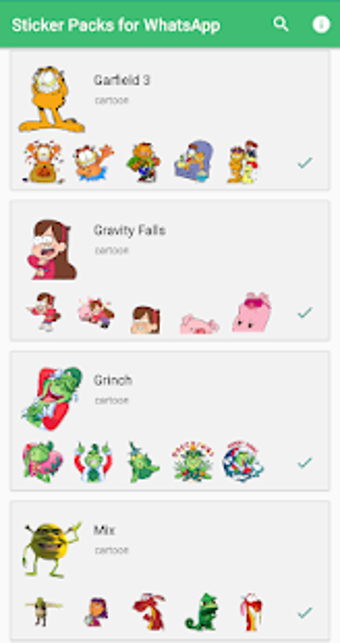 Image 0 for Funny Cartoon stickers fo…