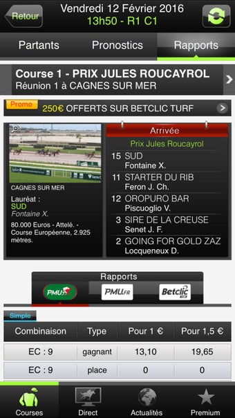Image 2 for Turfomania - rsultat turf…