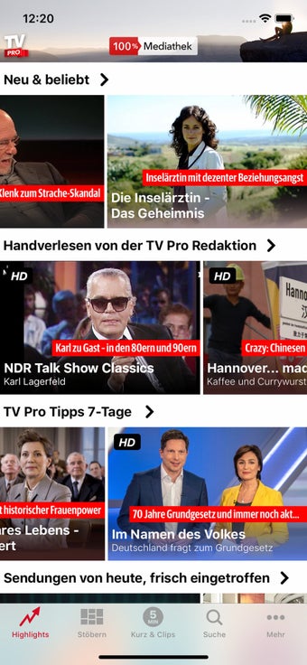 Image 1 for TV Pro Mediathek