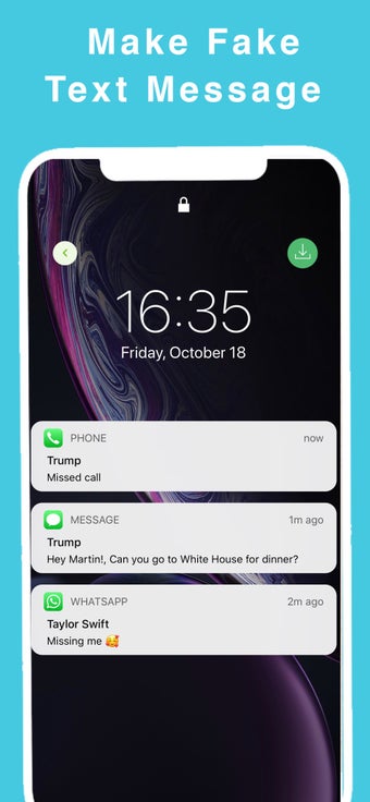 Image 1 for Fake Text Call