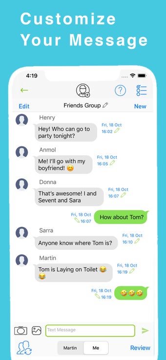 Image 0 for Fake Text Call