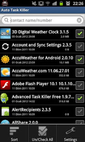 Image 2 for Auto Task Killer