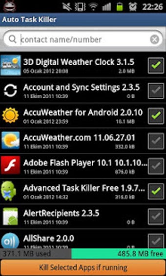 Image 2 for Auto Task Killer