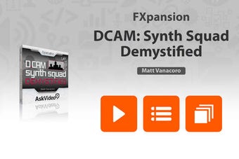 Image 0 for Course For DCAM Synth Squ…