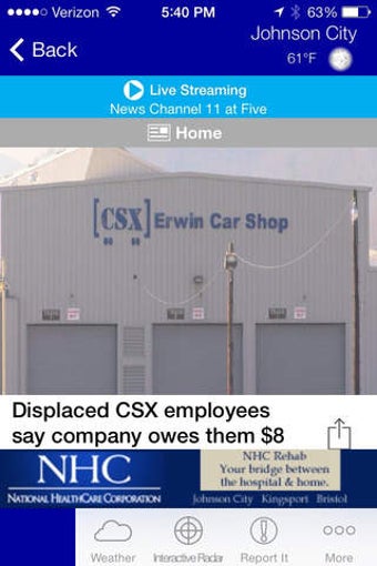 Image 0 for WJHL News Channel 11 - Ne…