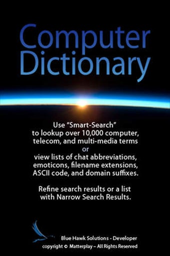 Image 0 for A Computer Dictionary