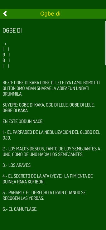 Imagen 2 para Signos Ifa