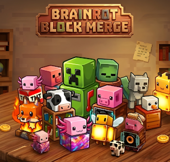 Imagen 0 para Brainrot Block Merge
