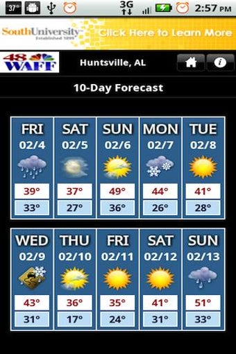 Imagen 7 para WAFF 48 Storm Team Weathe…