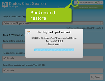 Imagen 3 para Kudos Chat Search for Sky…