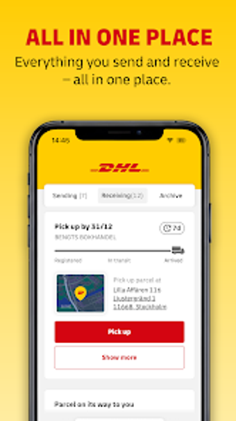 Image 0 for Mitt DHL