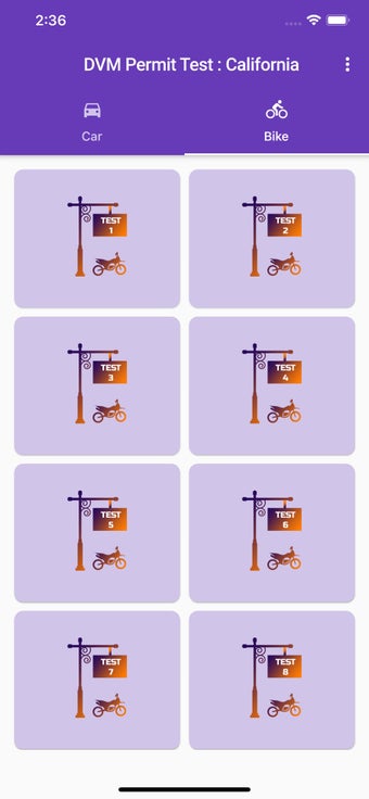 Image 1 for DMV Practice Test Califor…