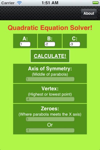 Image 0 for Free Quadratic Equations …