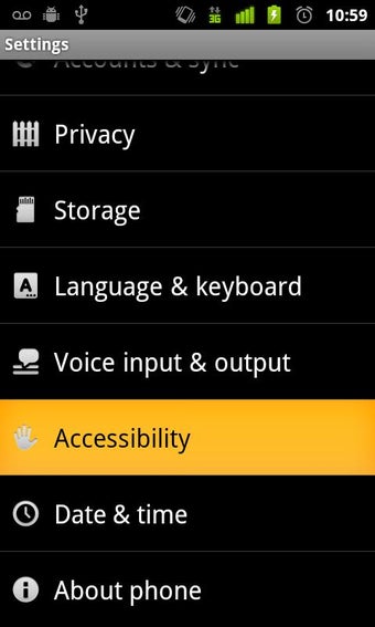 Image 0 for Android Accessibility Sui…