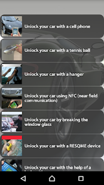 Image 1 for How To Unlock a Car
