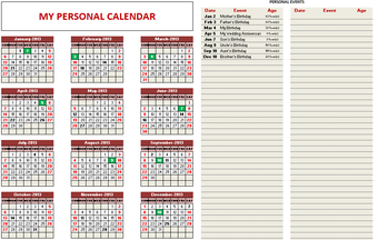 Image 2 for Indzara Custom Calendar (…