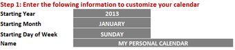 Image 1 for Indzara Custom Calendar (…