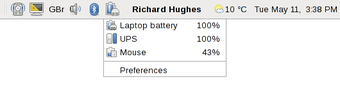 Imagen 1 para GNOME Power Manager (Linu…