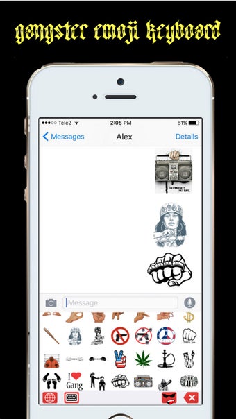 Image 2 for GangMoji - Gangster Emoji…