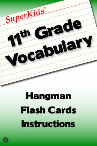 Image 0 for 11th Grade Vocabulary