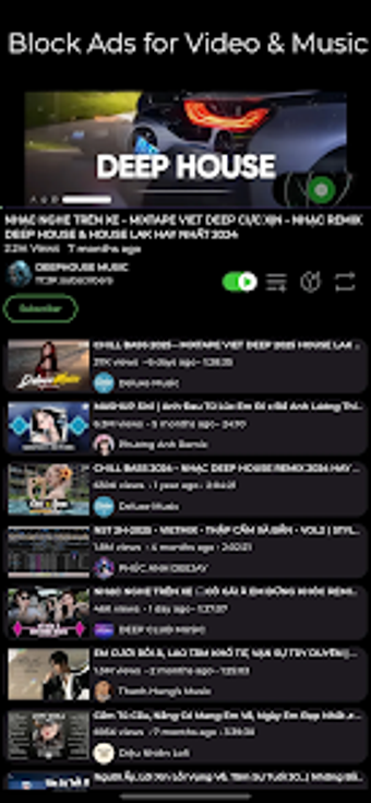 Image 0 for SMusic - VideoMusic