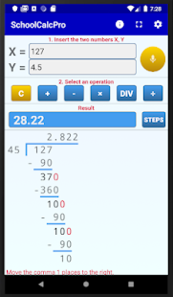 Image 0 for Long Division Calculator …