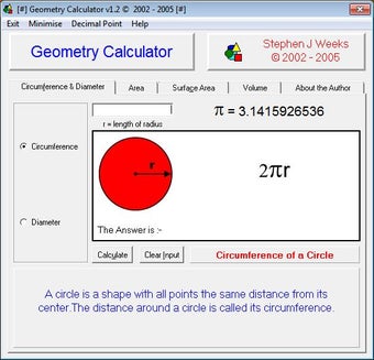 Image 0 for Geometry Calculator