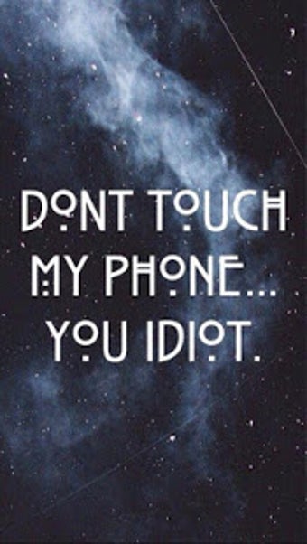 Imagen 0 para Don't Touch My Phone lock…
