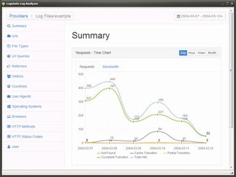 Imagen 0 para Logstatic Log Analyzer