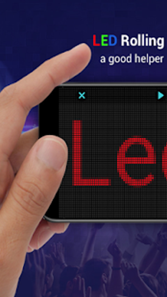 Image 0 for Blinking LED Banner - LED…