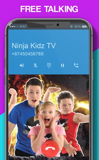 Image 1 for Ninja Kids Fake Call