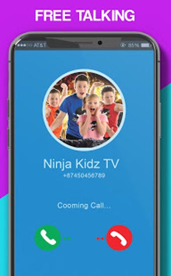 Image 2 for Ninja Kids Fake Call