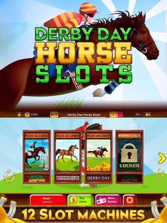 Image 1 for Derby Day Horses Slots Fr…