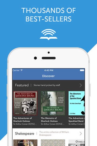 Image 0 for Audiobooks from Librivox …
