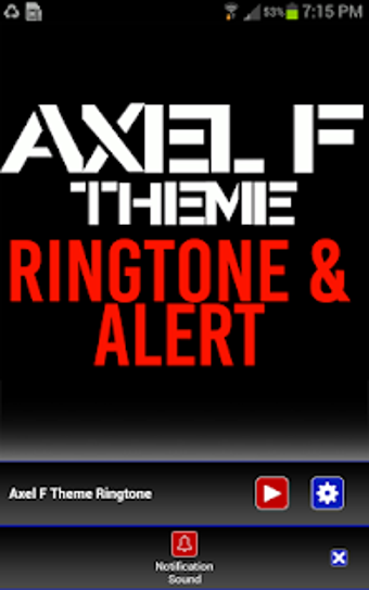 Imagen 0 para Axel F Ringtone and Alert