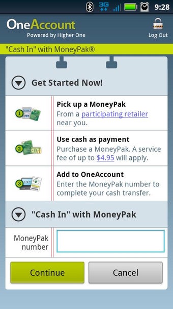 Image 2 for Higher One Mobile Banking…