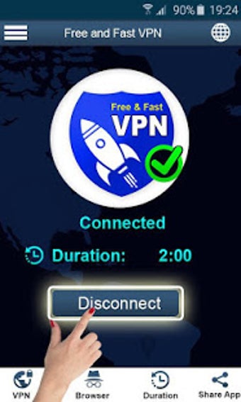 Imagen 3 para Fast VPN - Free Ultra Fas…