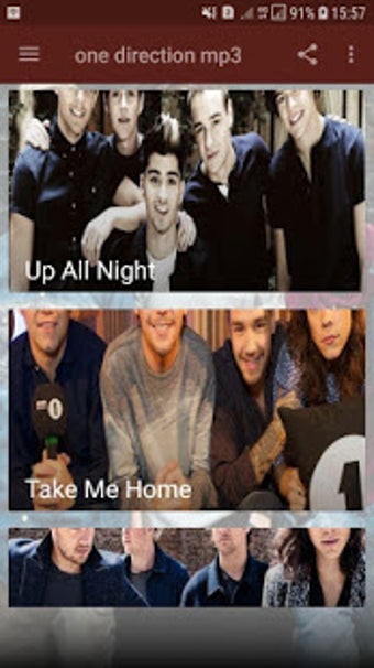 Imagen 2 para one direction mp3